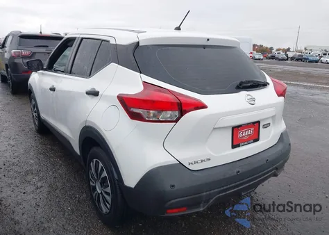 2020 Nissan Kicks S Xtronic Cvt из США, поврежденный, VIN 3N1CP5BVXLL483229